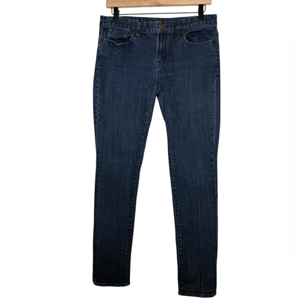 J. Crew Factory Women’s Toothpick Stretch‎ Blue Jeans Size 29
